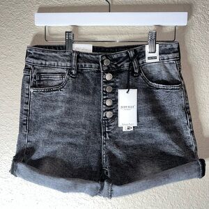 Judy Blue Women's Dark Gray Jean Shorts